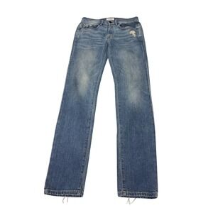 Frame Denim L'Homme Skinny Jeans Pickney Wash Blue Mens Size 29X32 LMHK415‎